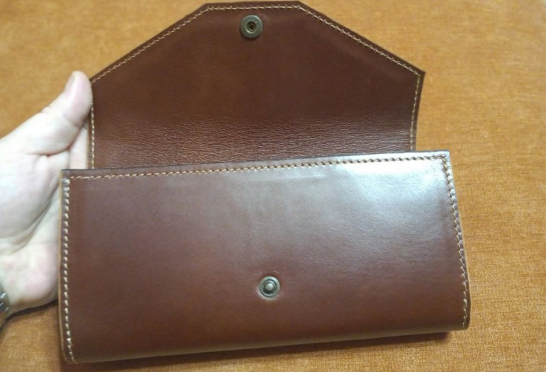 Кожаный кошелек SAMAN