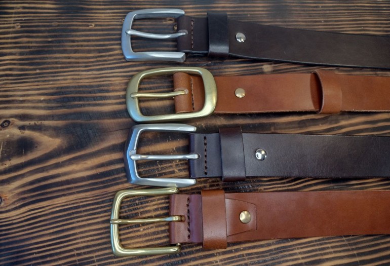 Кожаный ремень SAMAN