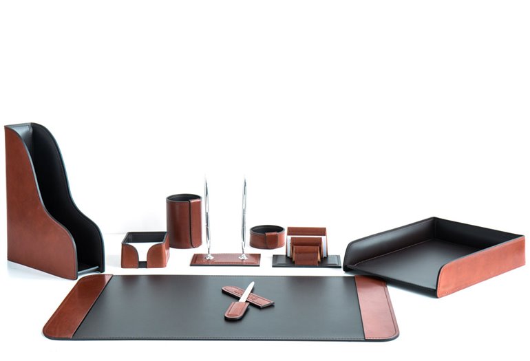 Набір 9 предметів, шкіра Toscana/Cuoietto