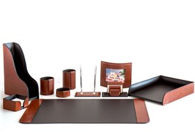 Набор 10 предметов, кожа Toscana/Cuoietto