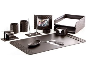 Набор 12 предметов, кожа Treccia/Сuoietto