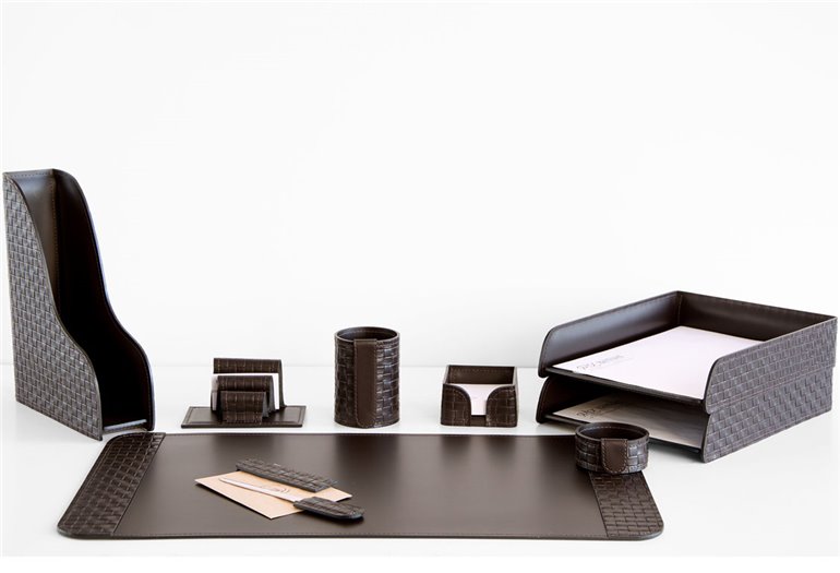 Набор 9 предметов, кожа Treccia/Сuoietto