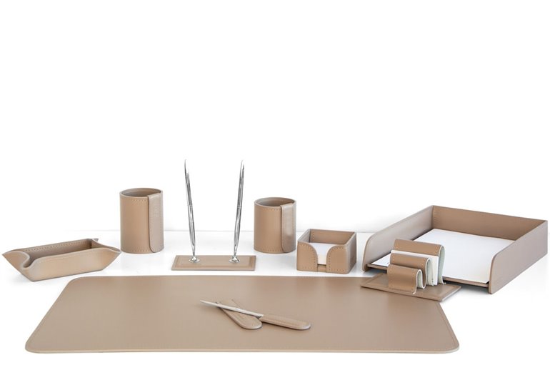 Набор 9 предметов, кожа Сuoietto