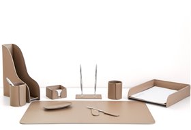 Набір з 9 предметів, шкіра Сuoietto