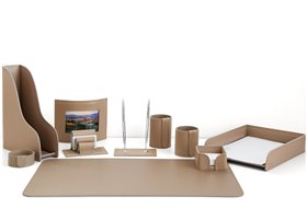 Набір 10 предметів, шкіра Сuoietto