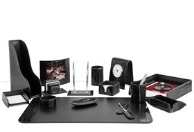 Набір 16 предметів, шкіра Cuoietto Crocco