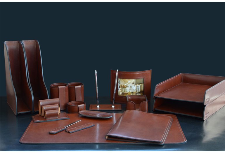 Набір 15 предметів, шкіра Full Grain Toscana