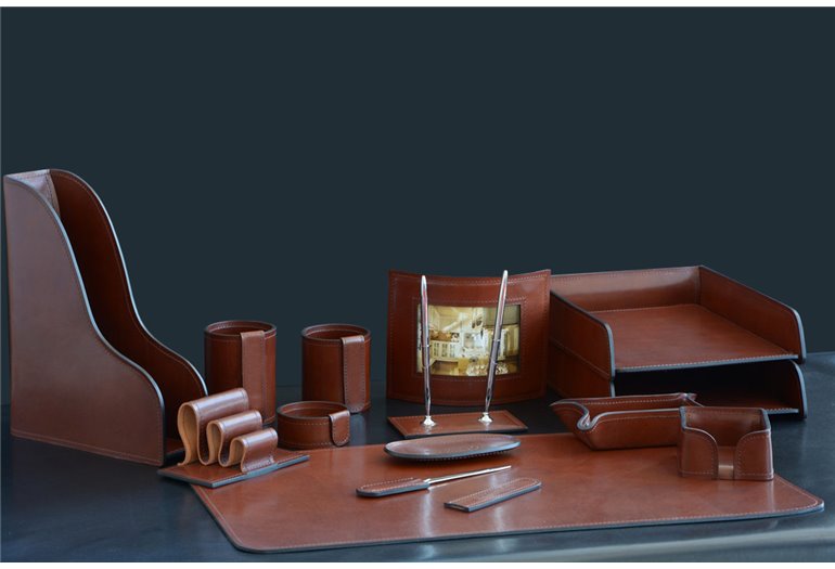 Набір 14 предметів, шкіра Full Grain Toscana