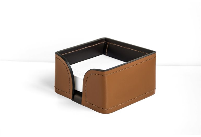 Лоток для блока бумаги, кожа Full Grain/Cuoietto