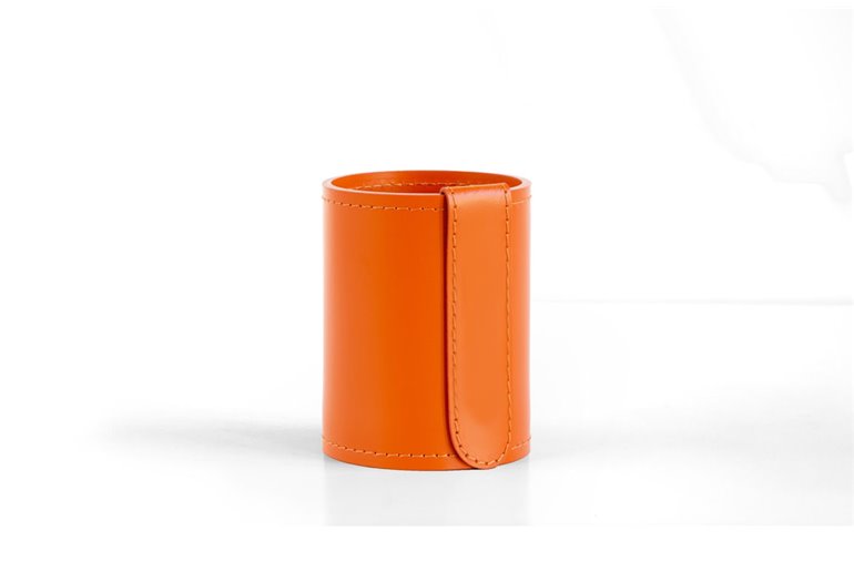 Стаканчик канцелярский h12, кожа Full Grain/Cuoietto