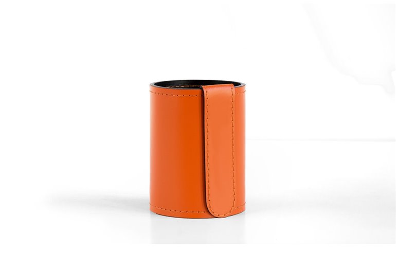 Стаканчик канцелярский h12, кожа Full Grain/Cuoietto