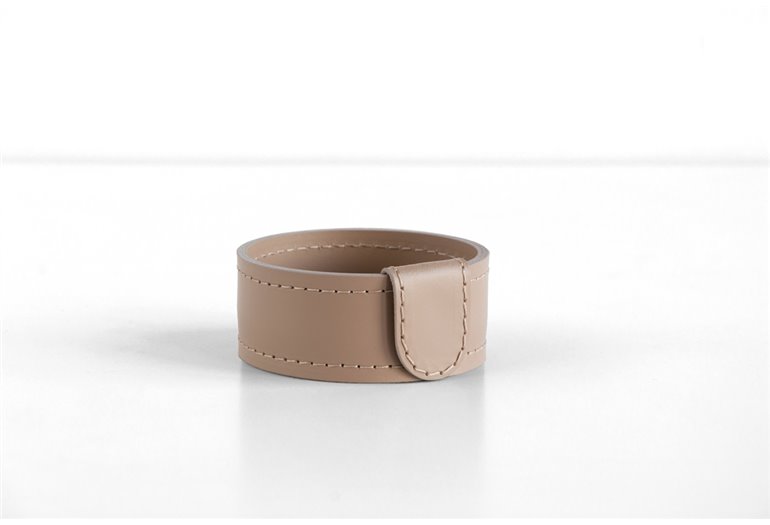 Стаканчик канцелярский h4, кожа Cuoietto