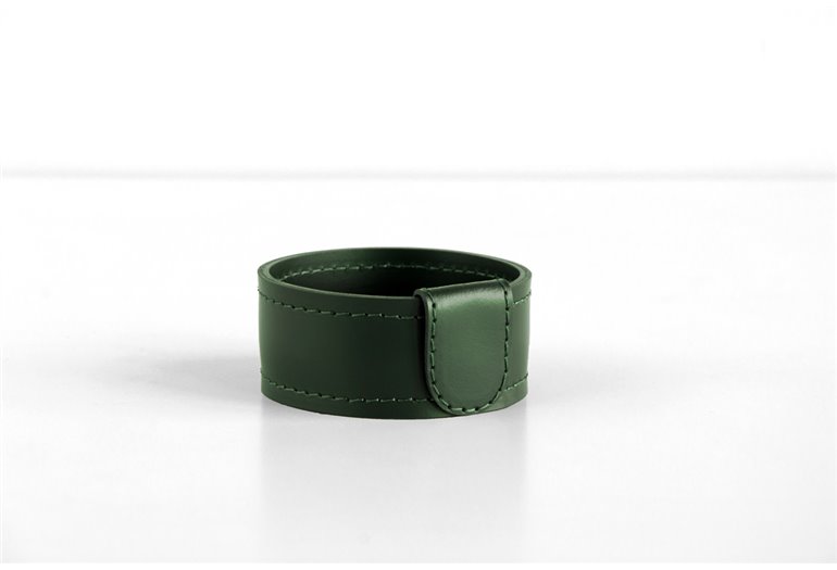 Стаканчик канцелярский h4, кожа Full Grain