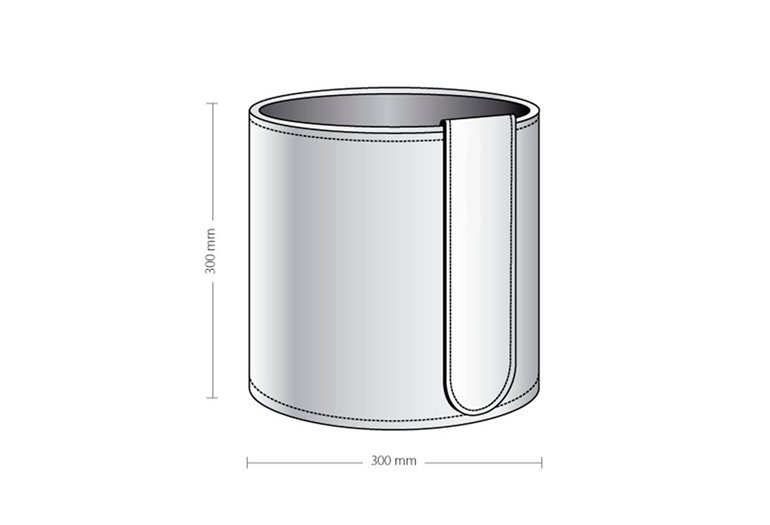 Кошик для сміття h30, шкіра Cuoietto