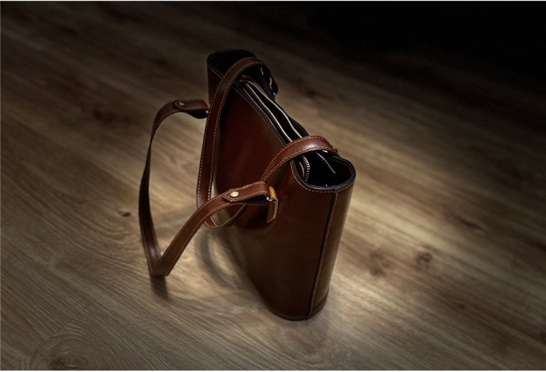 Шкіряна жіноча сумка Saman