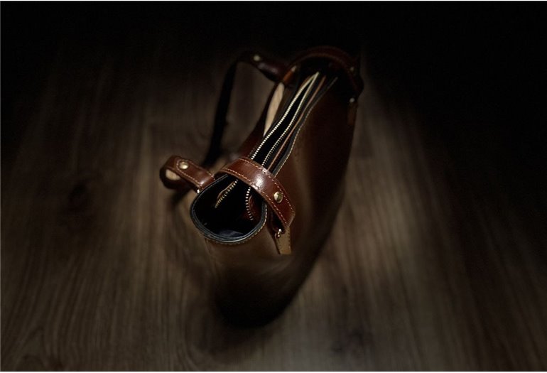 Шкіряна жіноча сумка Saman